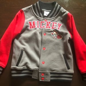 Disney Mickey Boys Jacket 5T EUC